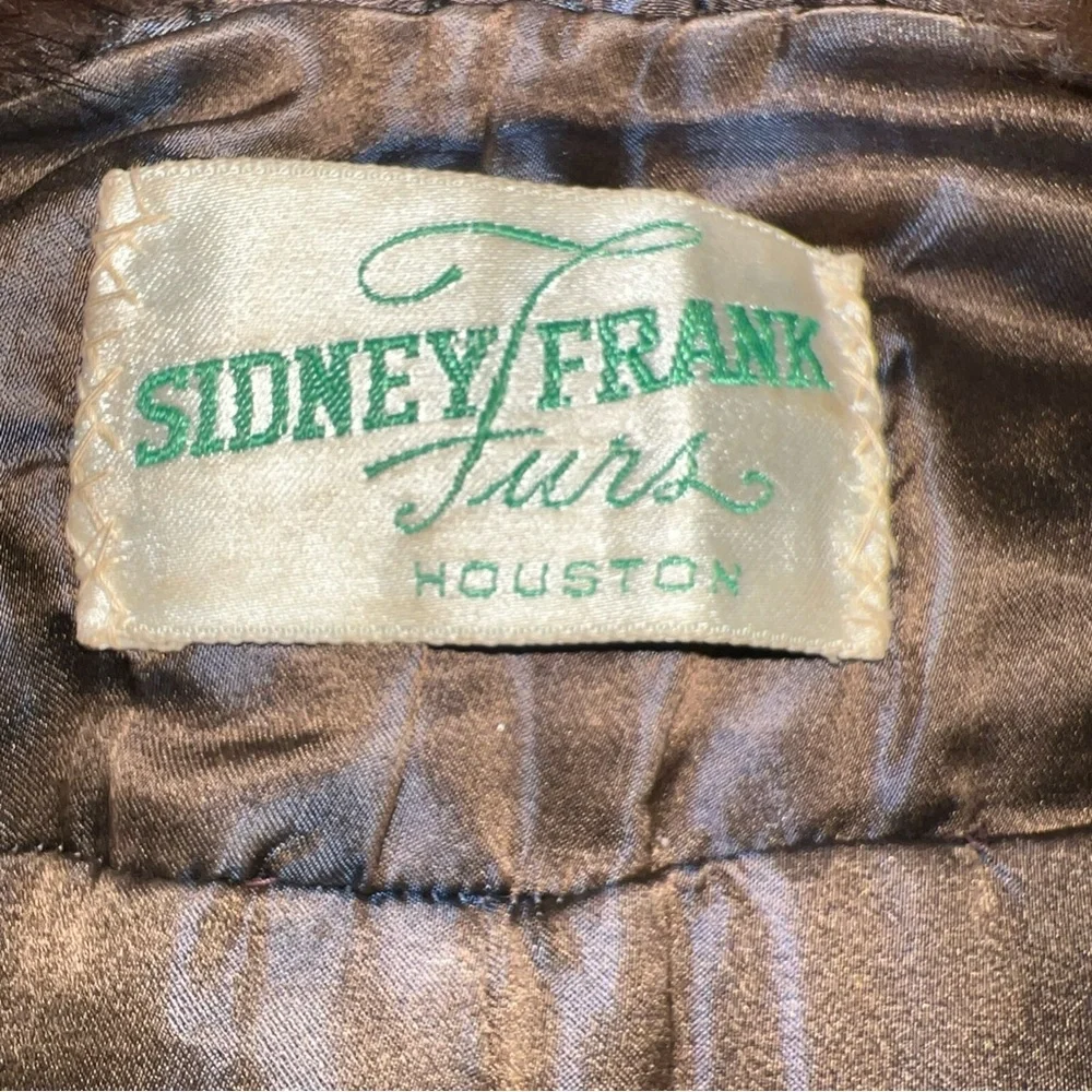 Sidney Frank Furs Vintage Mink Jacket – Rich Brown Luxury Fur, Size S - Picture 9 of 11